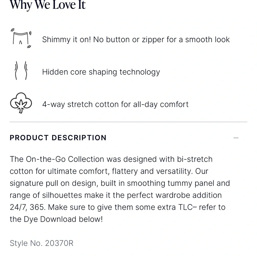 SPANX On The Go Polished 6” White Stretch High Rise Shorts Size Small NWT - Picture 14 of 16